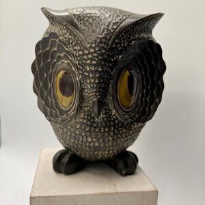 Freeman and McFarlin Pottery of California Owl Figurine Vintage Estate Bird